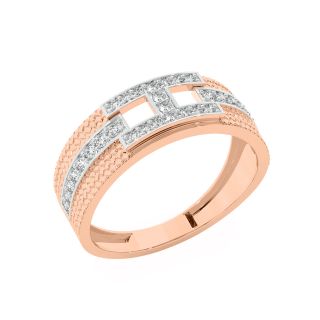 Malinda Round Diamond Ring For Him